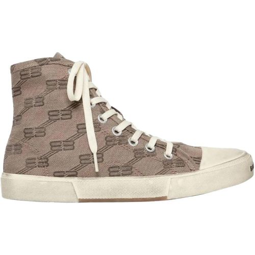 Low-Top Sneaker - Paris Bb Monogram Logo Hi-top Sneakers - Gr. 43 (EU) - in - für Damen - Balenciaga - Modalova