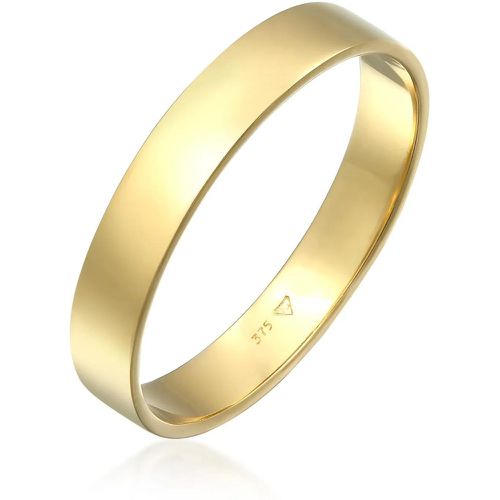 Ringe - Ring Bandring Herrenring Freundschaftsring 375 Gel - Gr. 62 MM - in - für Damen - Kuzzoi - Modalova