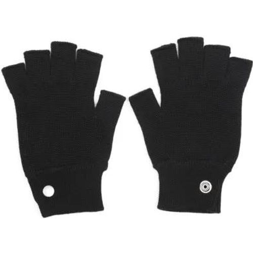 Handschuhe - Fingerless Black Virgin Wool Gloves - Gr. ONE SIZE - in - für Damen - Rick Owens - Modalova