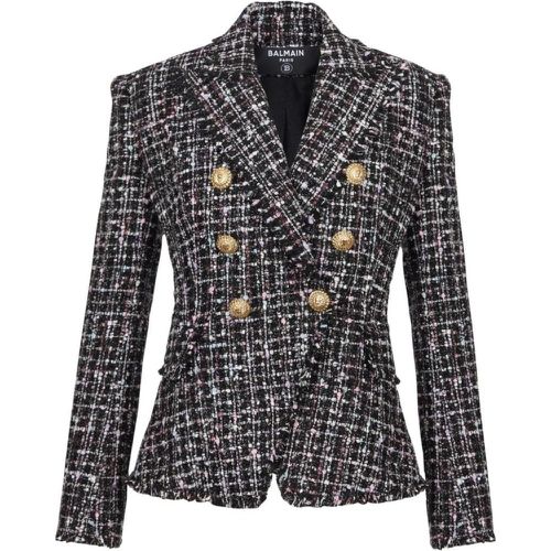 Tweed Blazer - Größe 38 - Balmain - Modalova