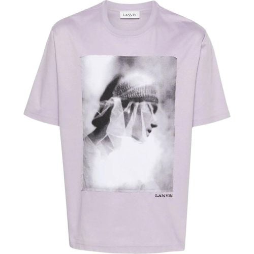 T-shirts and Polos Purple - Größe L - Lanvin - Modalova