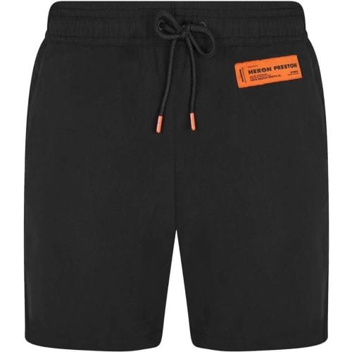 Logo Patch Swim Shorts - Größe M - Heron Preston - Modalova