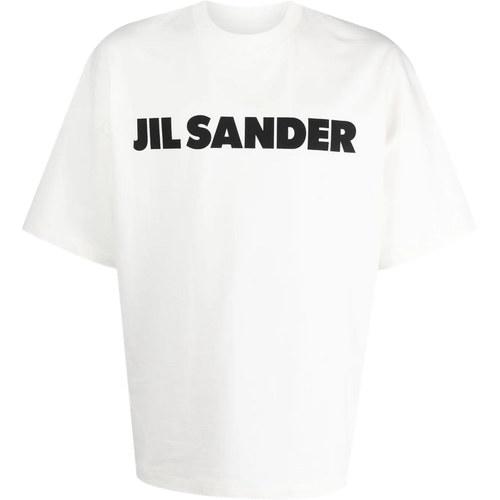 T-Shirt mit Logo-Print - Größe L - Jil Sander - Modalova