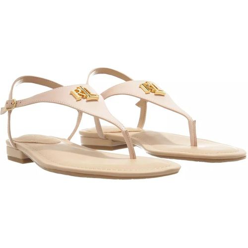 Sandalen & Sandaletten - Ellington Sandals Flat Sandal - Gr. 38 (EU) - in Gold - für Damen - Lauren Ralph Lauren - Modalova