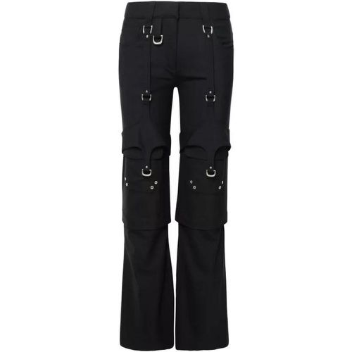 Black Virgin Wool Blend Trousers - Größe 38 - black - Off-White - Modalova