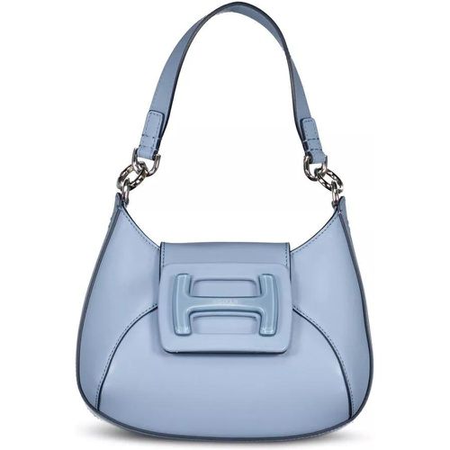 Crossbody Bags - Mini Hobo Bag aus Leder mit Logo 48104514027866 - Gr. unisize - in - für Damen - Hogan - Modalova