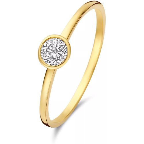 Ring - Baguette 14 Karat Ring mit Zirkonia - Gr. 48 - in - für Damen - Isabel Bernard - Modalova