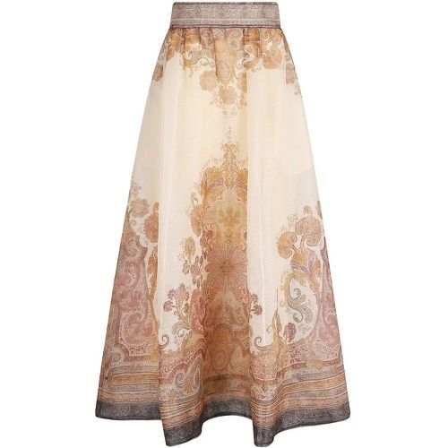 Illustration Midi Skirt - Größe 1 - Zimmermann - Modalova