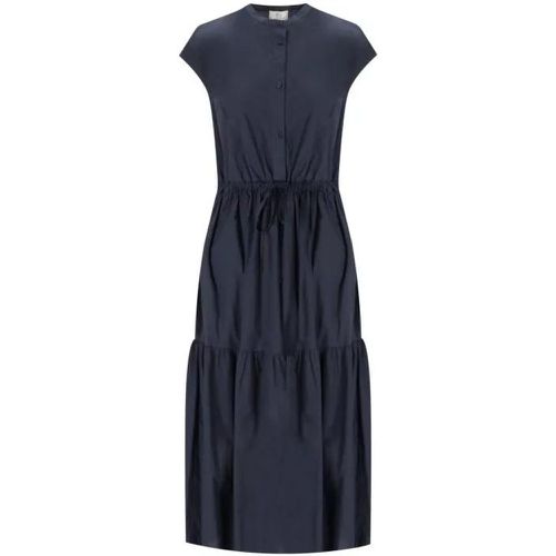 Blue Long Dress - Größe L - blue - Woolrich - Modalova