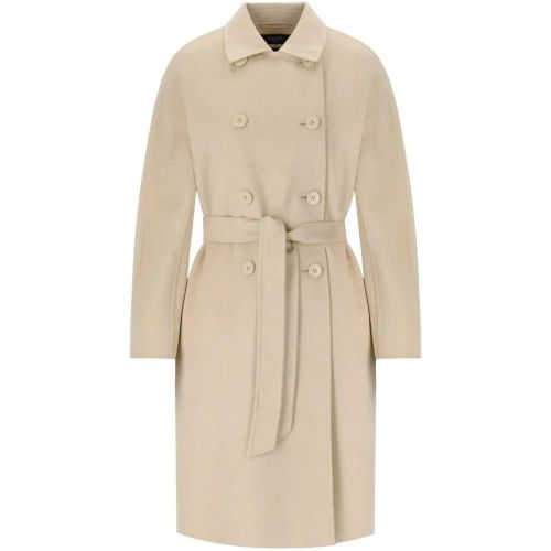 Avenue Sabbia Belted Coat - Größe 40 - Max Mara - Modalova