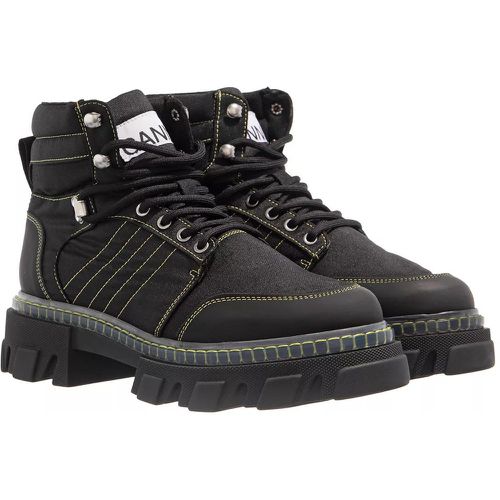 Boots & Stiefeletten - Cleated Lace Up Hiking Boot - Gr. 38 (EU) - in - für Damen - Ganni - Modalova