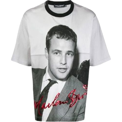 Dolce & Gabbana Marlon Brando T-Shirt - Größe S - Dolce&Gabbana - Modalova