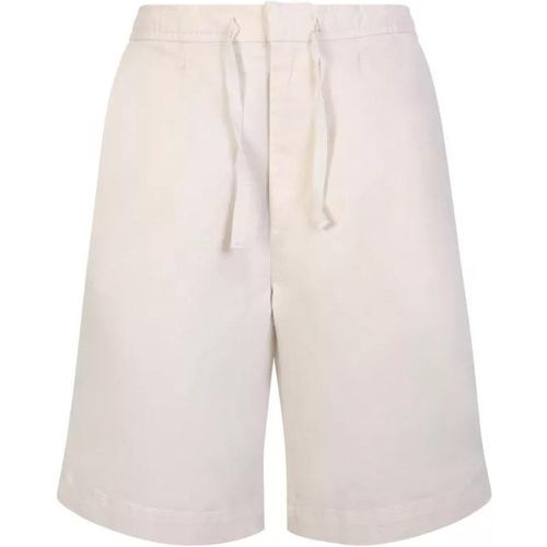Light Beige Cotton Shorts - Größe 48 - Officine Generale - Modalova