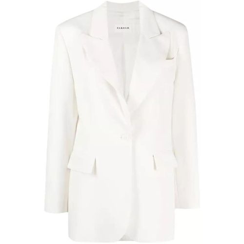 Single-Breasted Blazer - Größe S - white - P.A.R.O.S.H. - Modalova