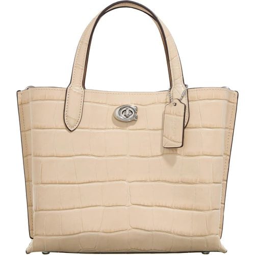 Totes & Shopper - Embossed Croc Willow Tote 24 - Gr. unisize - in - für Damen - Coach - Modalova