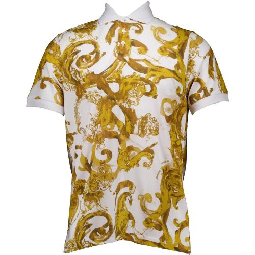 Versace Jeans Polos Wit 76gag6s0 Js286 - Größe XL - Versace Jeans Couture - Modalova