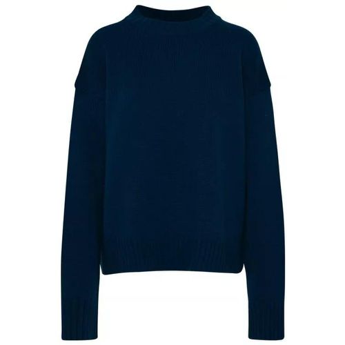 Sweater In Blue Cashmere Blend - Größe 34 - blue - Jil Sander - Modalova