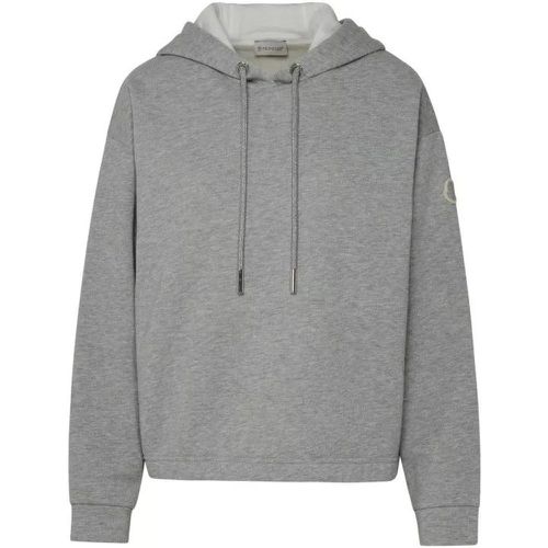 Hooded Sweatshirt - Größe L - gray - Moncler - Modalova