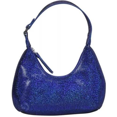 Shopper - Blue Baby Amber Mini Bag Disco Dot Leather Effect - Gr. unisize - in - für Damen - By Far - Modalova