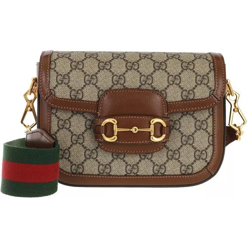 Crossbody Bags - Mini GG Supreme Horsebit 1955 Crossbody Bag - Gr. unisize - in - für Damen - Gucci - Modalova