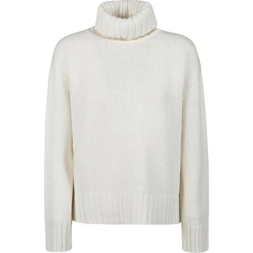 Turtle Neck Sweater White - Größe M - Fabiana Filippi - Modalova