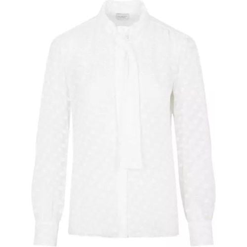 Ivory Silk Top - Größe 40 - Giambattista Valli - Modalova