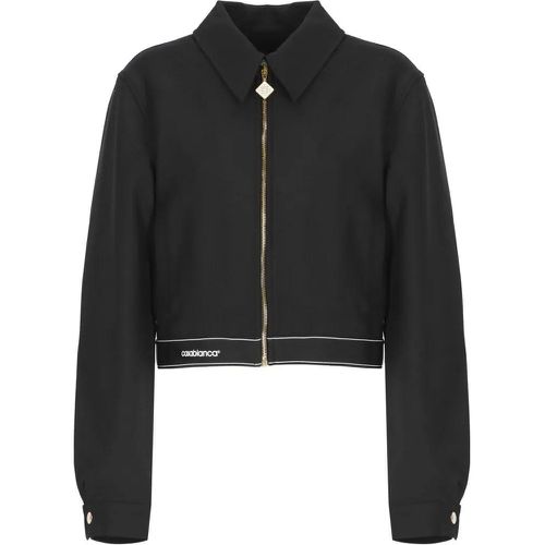 Black Sport Jacket - Größe 38 - Casablanca - Modalova