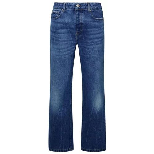Blue Cotton Jeans - Größe 32 - blue - AMI Paris - Modalova