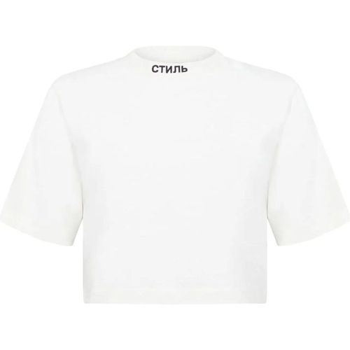 Nf Ctnmb Logo Crop T-shirt - Größe M - Heron Preston - Modalova