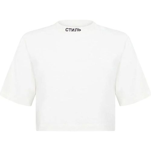 Nf Ctnmb Logo Crop T-shirt - Größe S - Heron Preston - Modalova