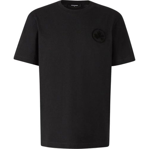 Cotton Logo T-shirt - Größe L - Dsquared2 - Modalova