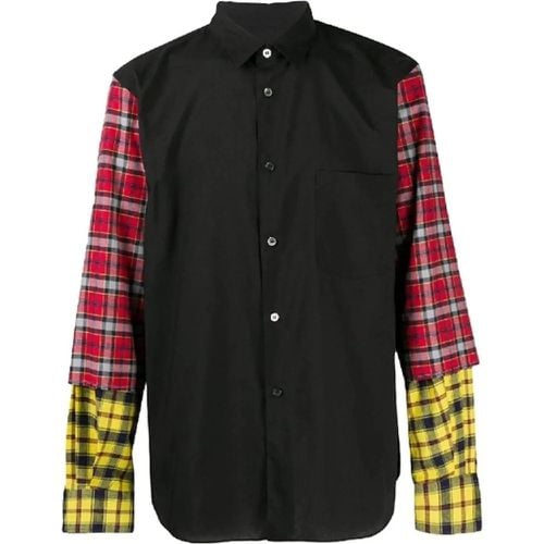 Comme Des Gar�ons Checked Sleeve Shirt - Größe S - Comme des Garcons - Modalova