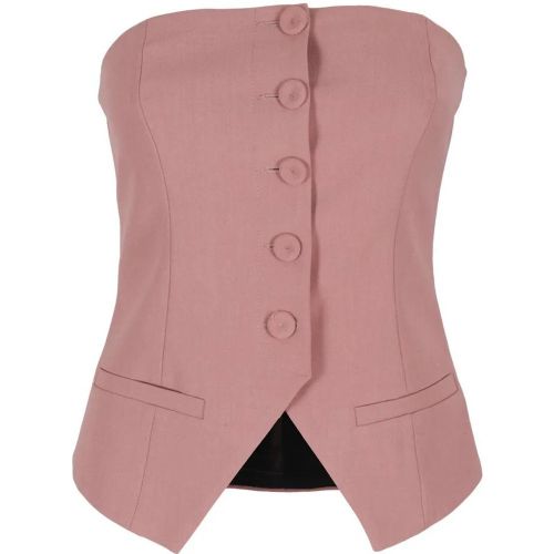 Uma Ash Fitted Top Gilet - Größe 38 - Erika Cavallini - Modalova