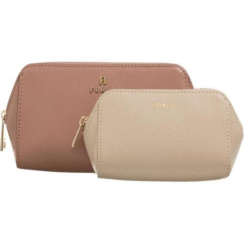 Kosmetiktaschen - Camelia M Cosmetic Case Set - Gr. unisize - in Gold - für Damen - Furla - Modalova