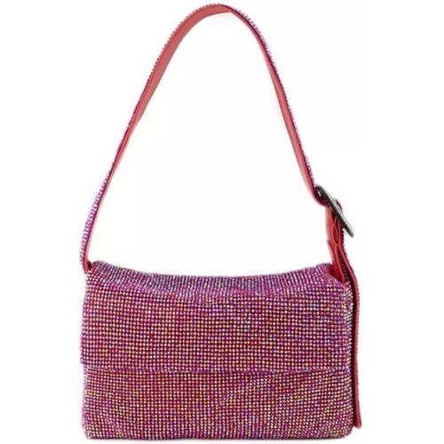 Shopper - Vitty Mignon Hobo Bag - Strass - Gr. unisize - in Rosa - für Damen - Benedetta Bruzziches - Modalova