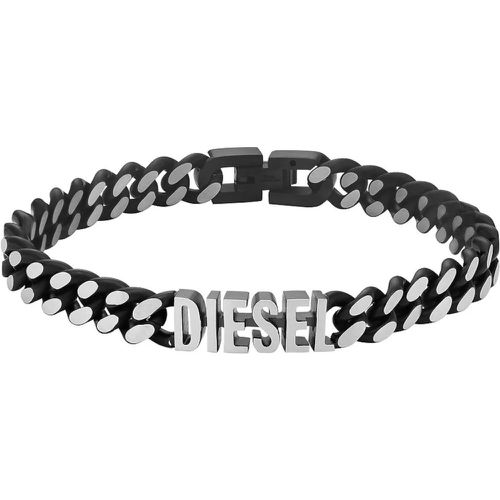 Armbänder - Steel Silberfarbene Armband DX1386040 - Gr. ONE SIZE - in Silber - für Damen - Diesel - Modalova