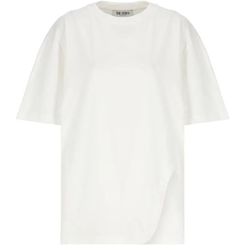 White Cotton T-Shirt - Größe 42 - The Attico - Modalova