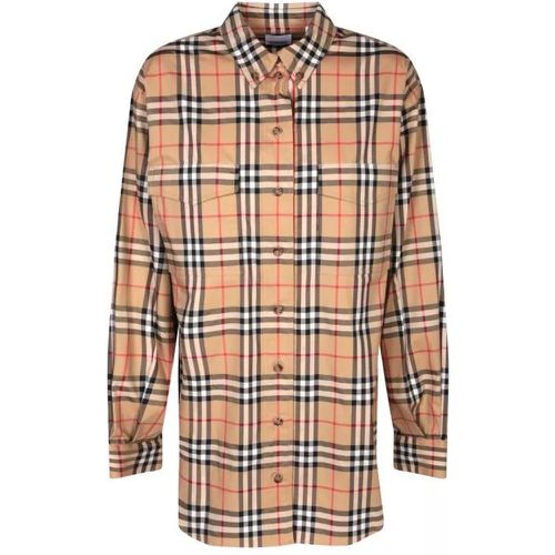 Cotton Shirt - Größe 4 - brown - Burberry - Modalova