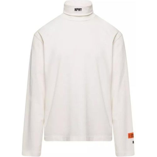 Turtleneck Pullover With Contrasting Logo Em - Größe L - Heron Preston - Modalova