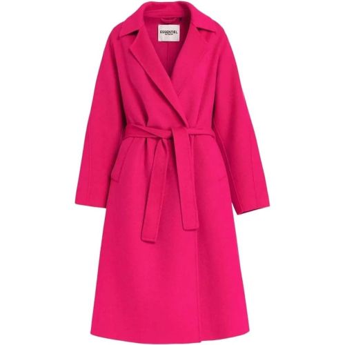 Manteau Fushia crois� ceinture Gimply Fuchsia Es - Größe M - Essentiel Antwerp - Modalova