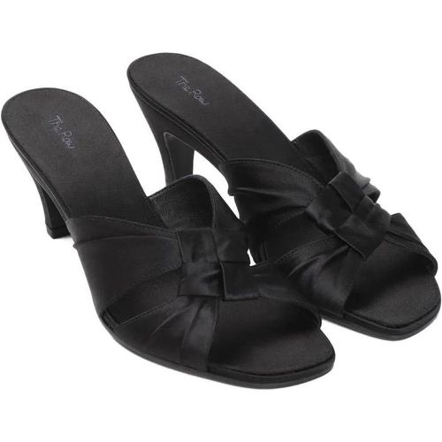 Sandalen & Sandaletten - Soft Knot Black Viscose Sandals - Gr. 37 (EU) - in - für Damen - The Row - Modalova