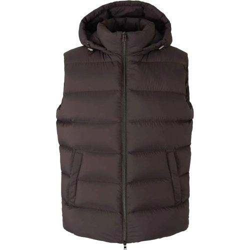 Quilted Vest with Hood - Größe 46 - Herno - Modalova