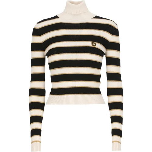 Viscose And Lurex Sweater - Größe 40 - Elisabetta Franchi - Modalova