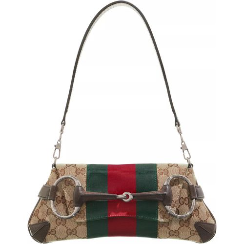 Pochettes - Horsebit Chain Small Shoulder Bag - Gr. unisize - in - für Damen - Gucci - Modalova