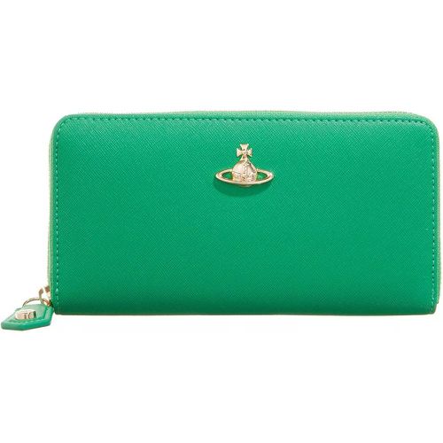 Portemonnaie - Saffiano Cl Zip Round Wallet - Gr. unisize - in - für Damen - Vivienne Westwood - Modalova