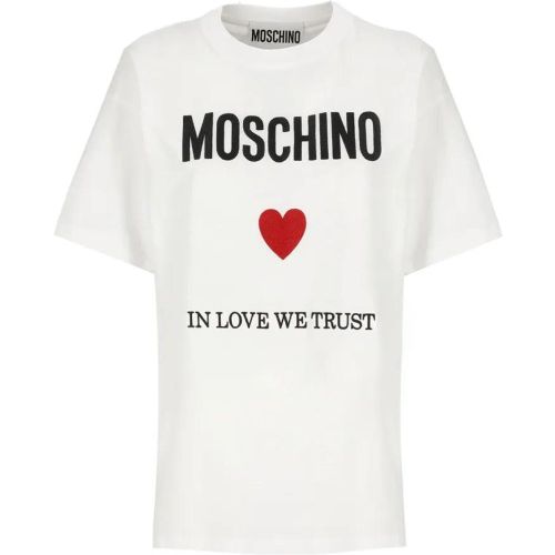 Top White - Größe 38 - Moschino - Modalova