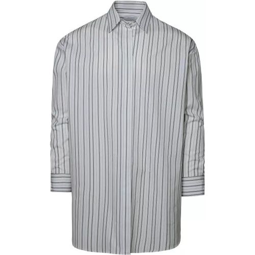 Zip Stripe Shirt - Größe 38 - gray - Off-White - Modalova