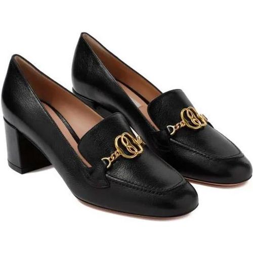 Loafers & Ballerinas - Black Goat Leather Pump - Gr. 40 (EU) - in - für Damen - Bally - Modalova