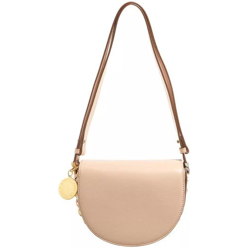 Crossbody Bags - Frayme Small Flap Shoulder Bag - Gr. unisize - in Gold - für Damen - Stella Mccartney - Modalova