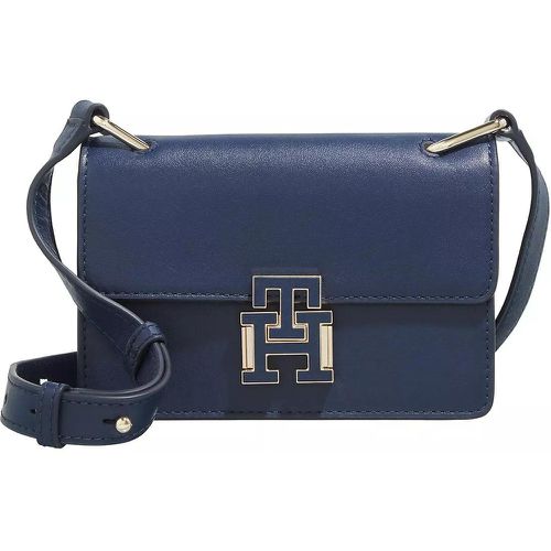 Crossbody Bags - Pushlock Leather Mini Crossover - Gr. unisize - in - für Damen - Tommy Hilfiger - Modalova